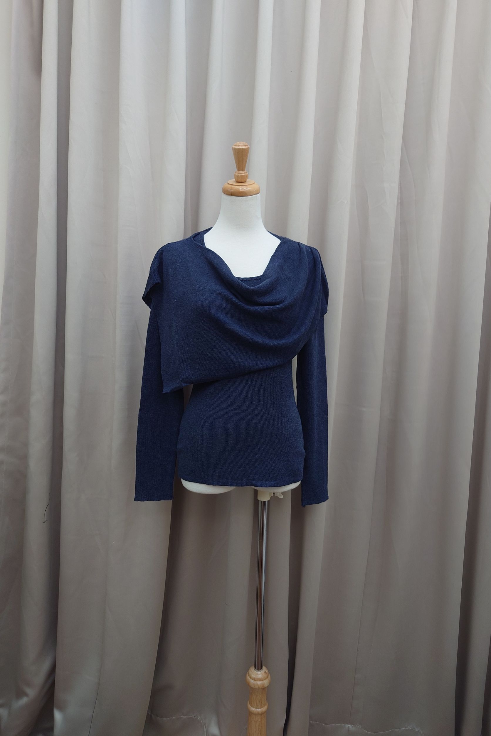 韓系氛圍感兩件式披肩上衣