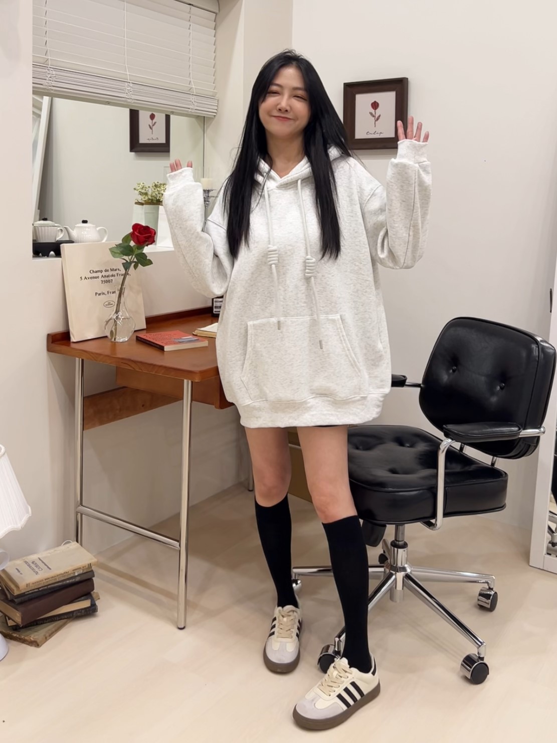 素色基本連帽舒適大學T<首周限定優惠$680中>