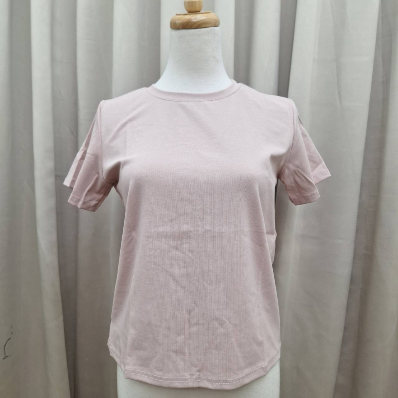 素色休閒短袖上衣(任選兩件498)