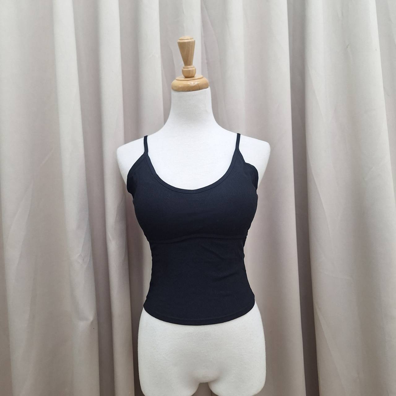 雙層美背細肩背心(不可拆)