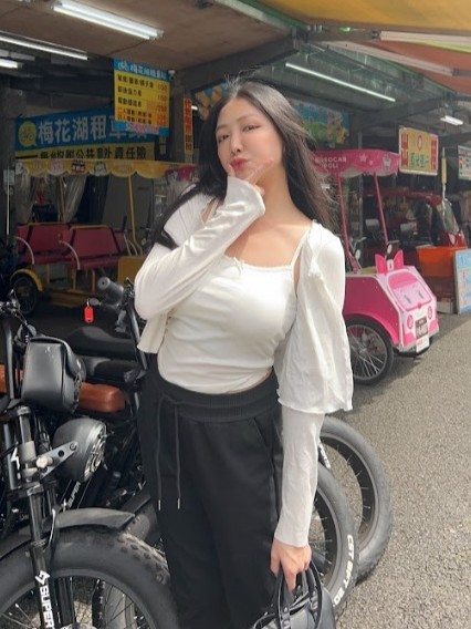 蝴蝶結純慾側抓皺背心(不可拆)