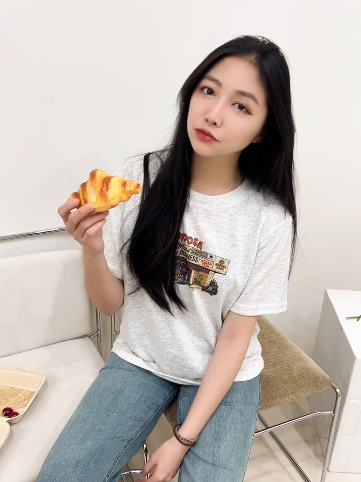 美式復古卡通印花短袖上衣(首周優惠$399)