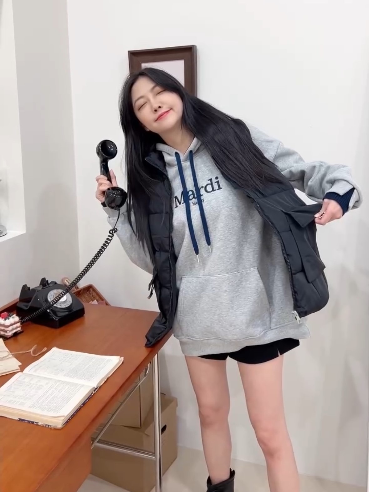 大口袋休閒鋪棉背心<首周限定優惠$399中>