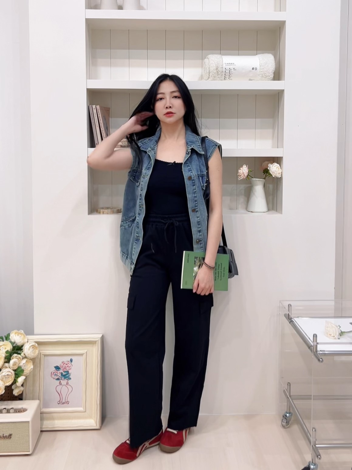 經典俐落水洗牛仔背心(首周優惠$688)