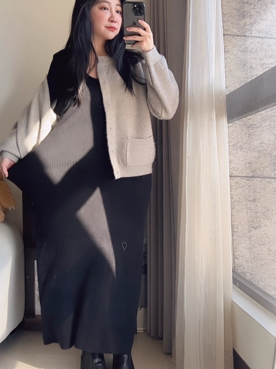 秋冬修身針織連衣裙<首周限定優惠$680中>