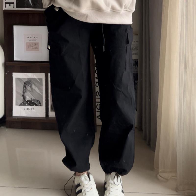 彈性挺版工裝褲