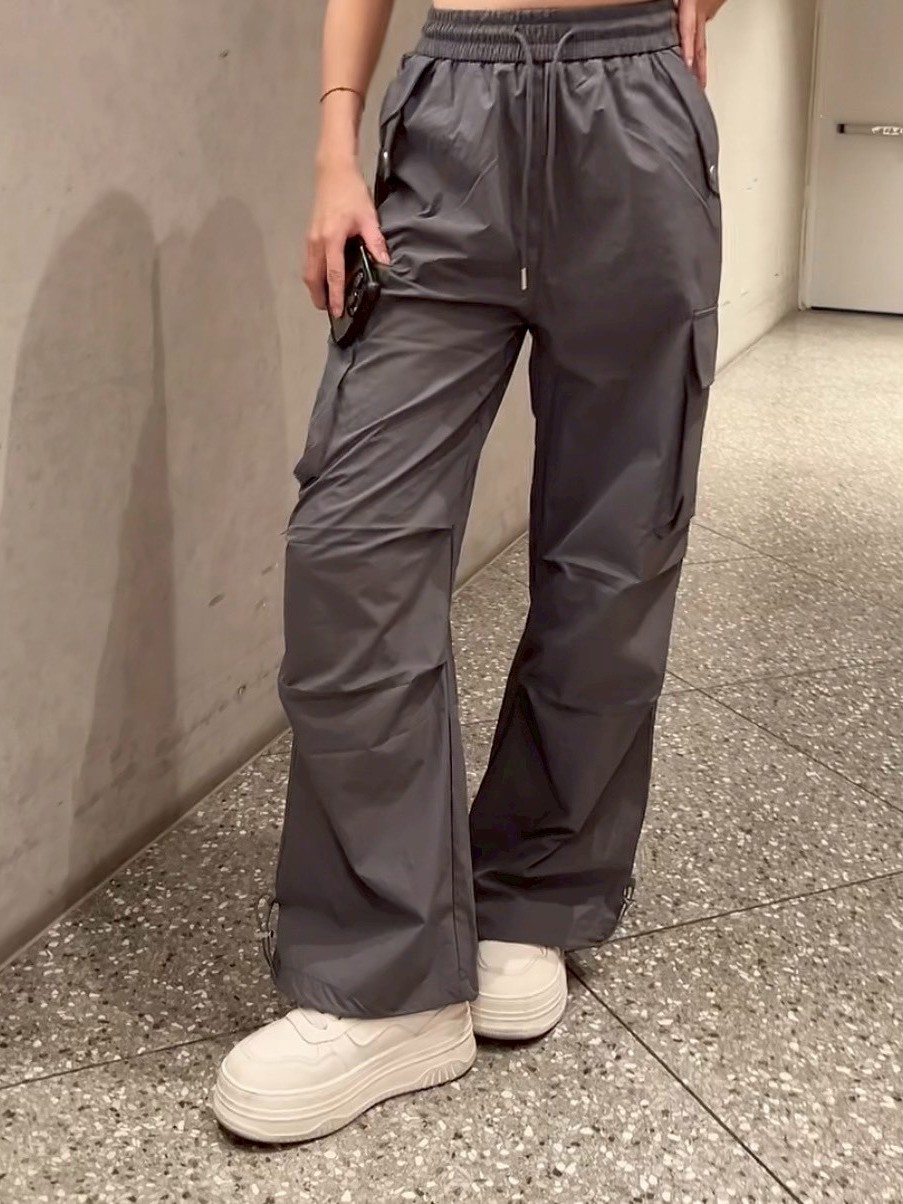 速乾縮口工裝褲