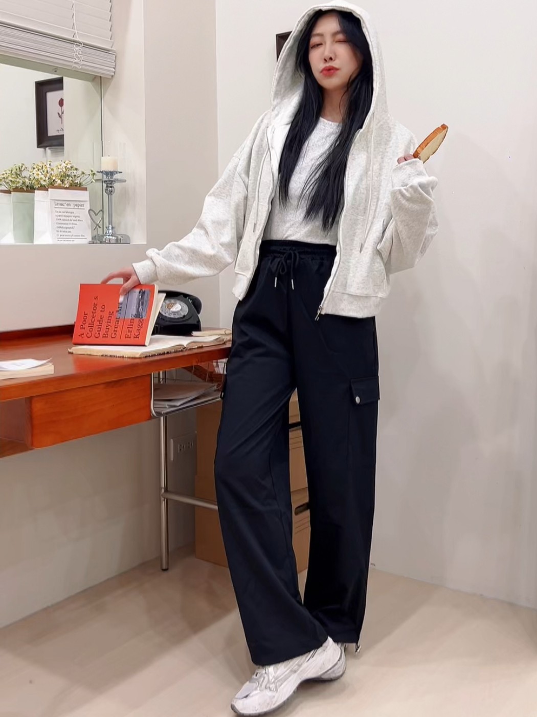 休閒抽繩工裝長褲(首周優惠399)