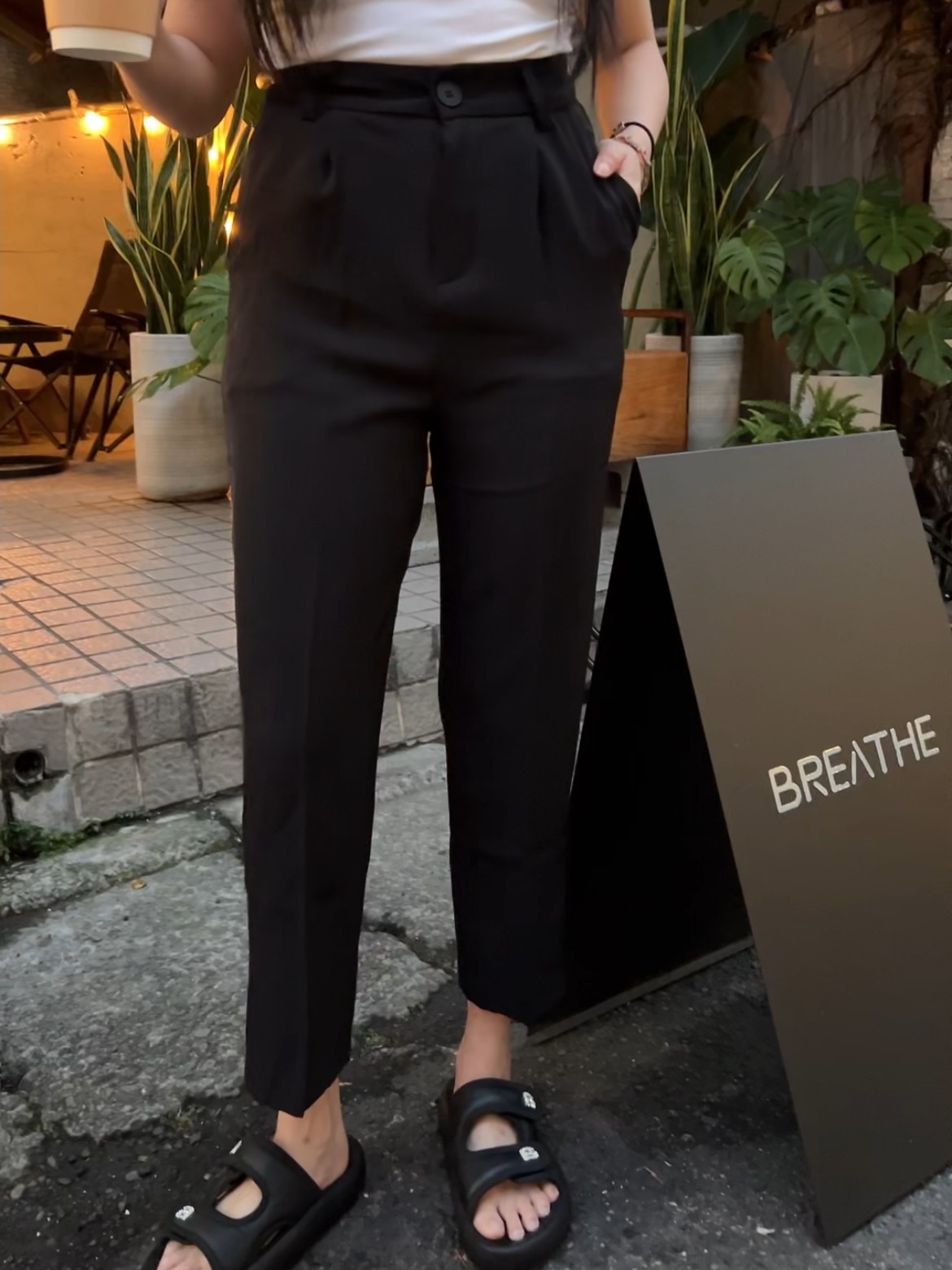 顯瘦哈倫西裝長褲(限時優惠$499)