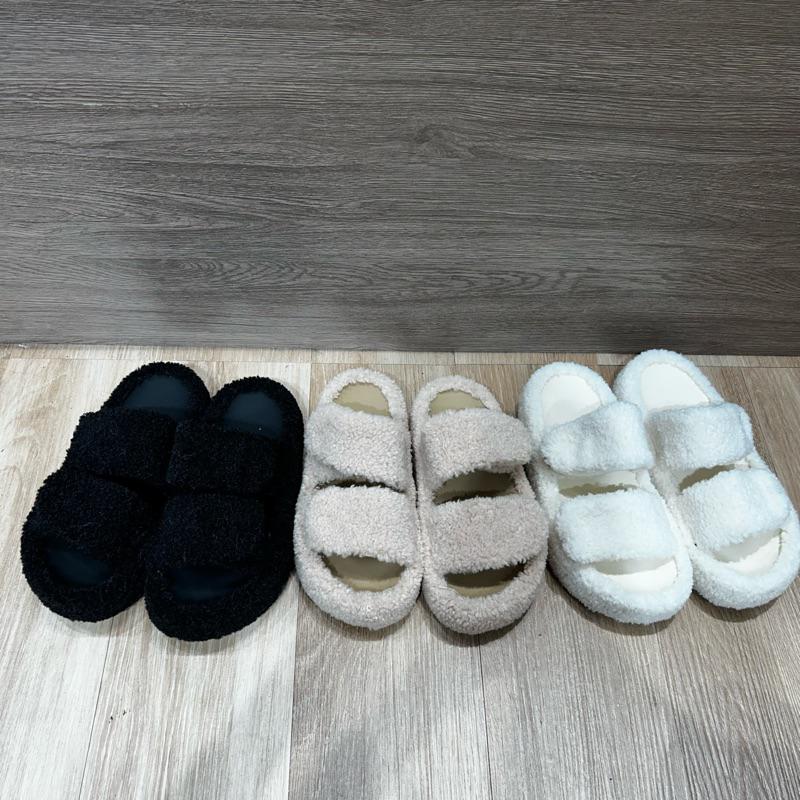 秋冬最愛羊羔毛QQ拖鞋