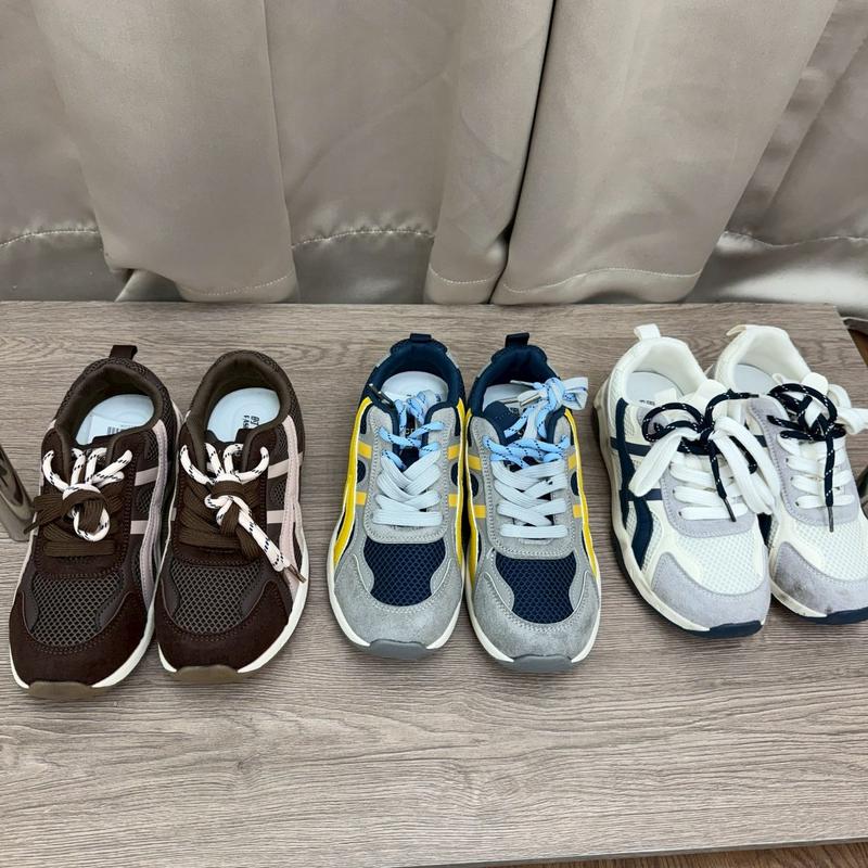 復古麂皮運動鞋