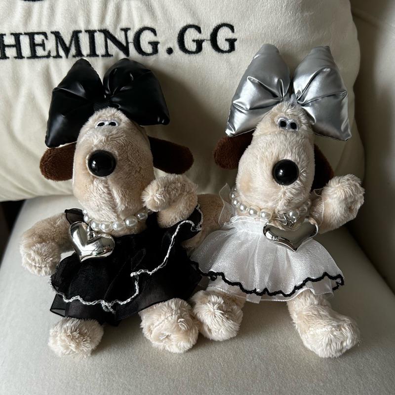 第037標 韓國爆紅狗狗蝴蝶結吊飾(10/22)