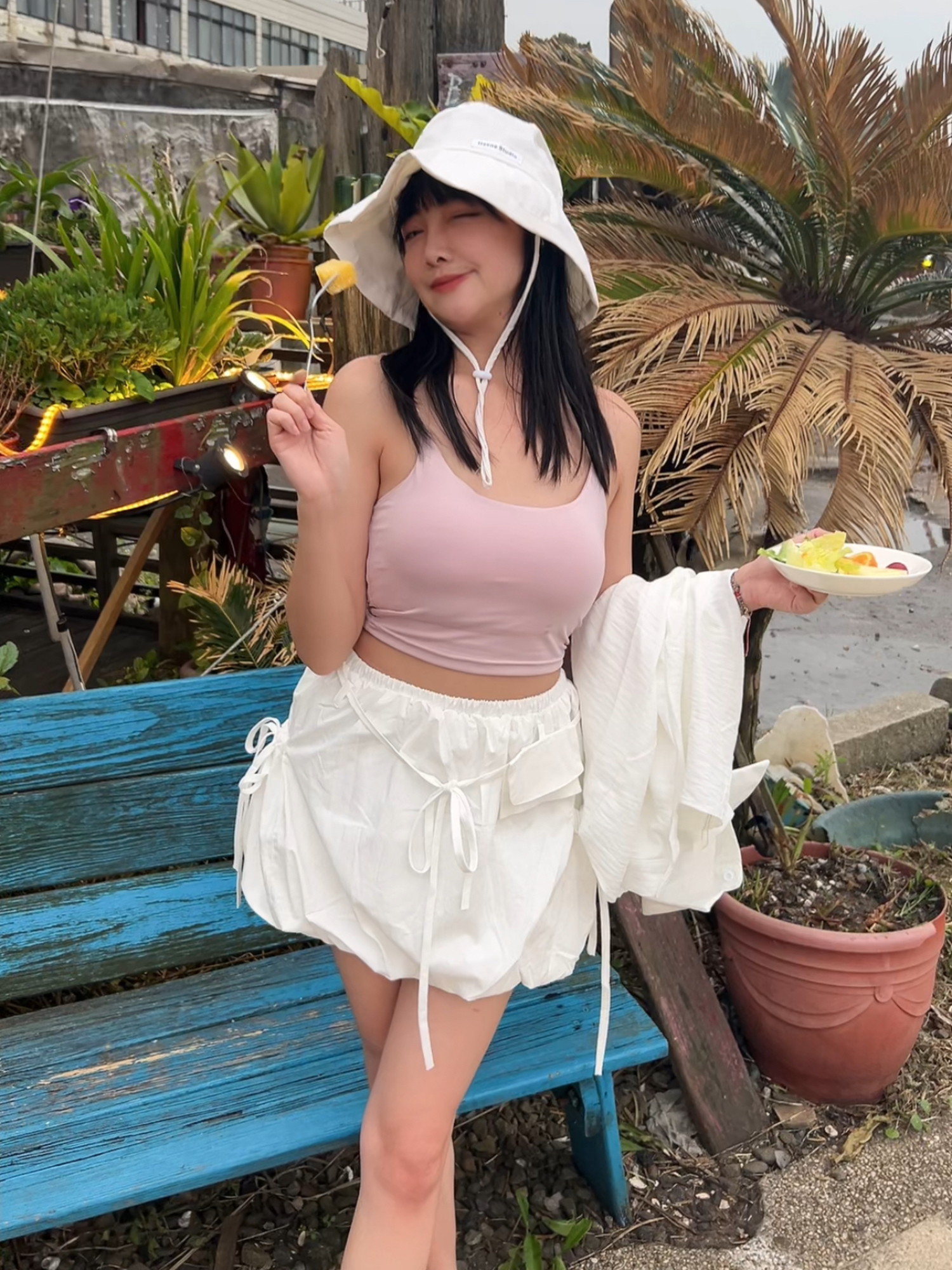 涼感機能布細肩帶小可愛(可拆)