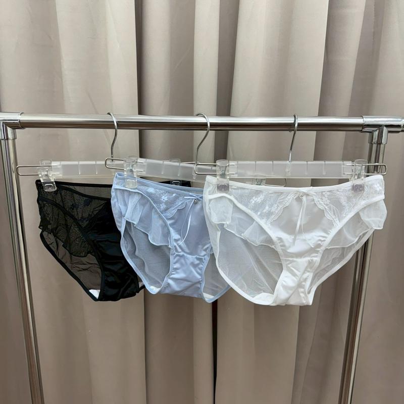 半透蕾絲內褲組(3入)
