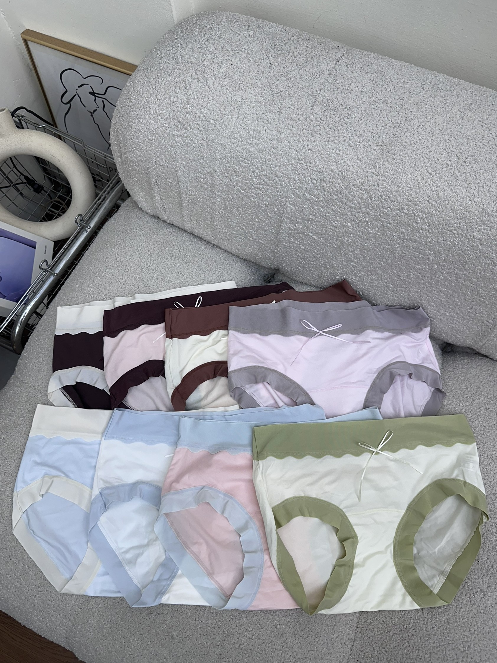 100A涼感透氣益菌內褲組(8入)