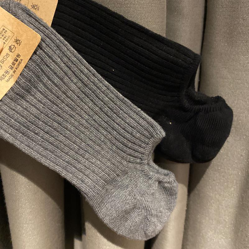 (男)韓國好穿船型防滑短襪 五入（韓國連線）