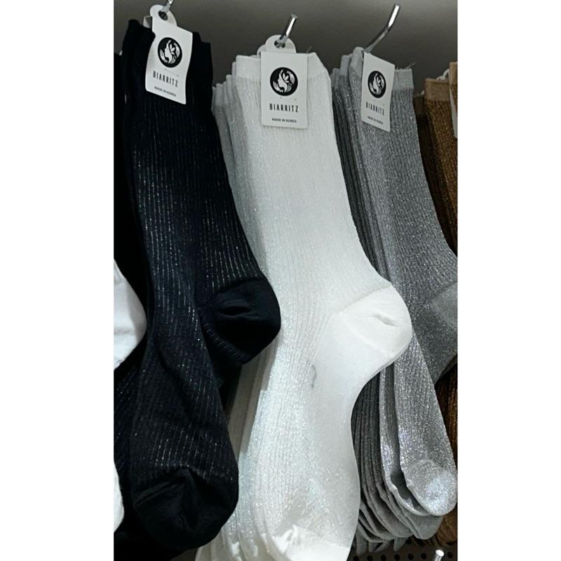 韓國Y2K時髦金蔥時尚襪(2雙298)